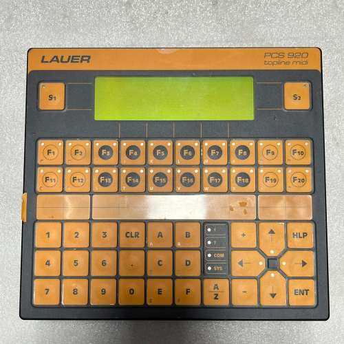 议价LAUER 劳尔人机界面 PCS 920 原装现货 实图拍摄维修