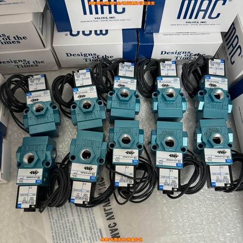 55B-14-PI-611JC MAC 55系列单电磁阀 工业气动控制元件议价维修