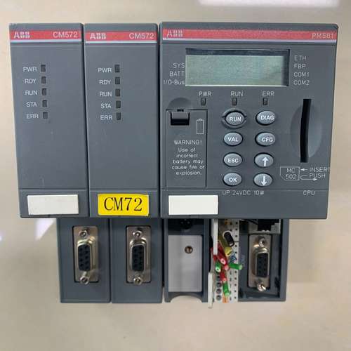 议价ABB CPU模块PM581-ETH 议价1SAP14010维修