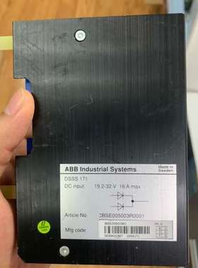 议价DSSS171 3BSE005003R0001 ABB模块！维修