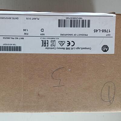1768-L45 内存控制器 AB CompactLogix 3MB 工控设备议价维修