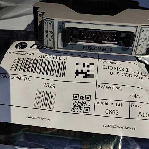 议价康士廉Consilium BUSCON M20主机模块，型号维修