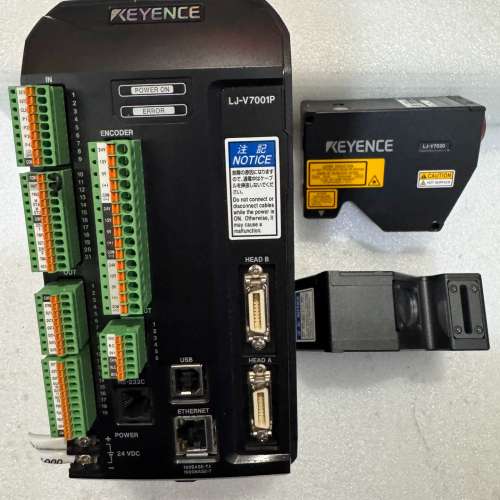 议价基恩士3D轮廓激光头控制器LJ-V7001P+LJ-V702维修