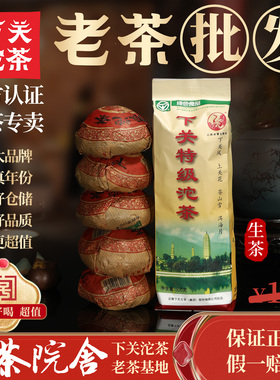 下关沱茶2010年下关特沱普洱生茶叶500g经典标杆老茶院舍便特正品