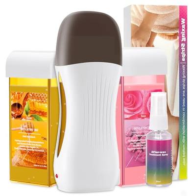 Roll On Wax Kit  Hawcay White Wax Warmer For Hair Removal  D