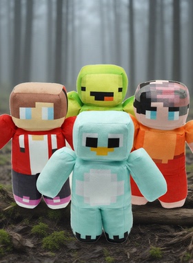 跨境新品Milo and Chip Plush Toys米洛和奇普公仔毛绒玩具玩偶