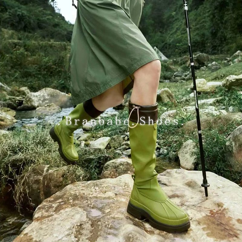 『芭兰贝』女款厚底雨鞋野