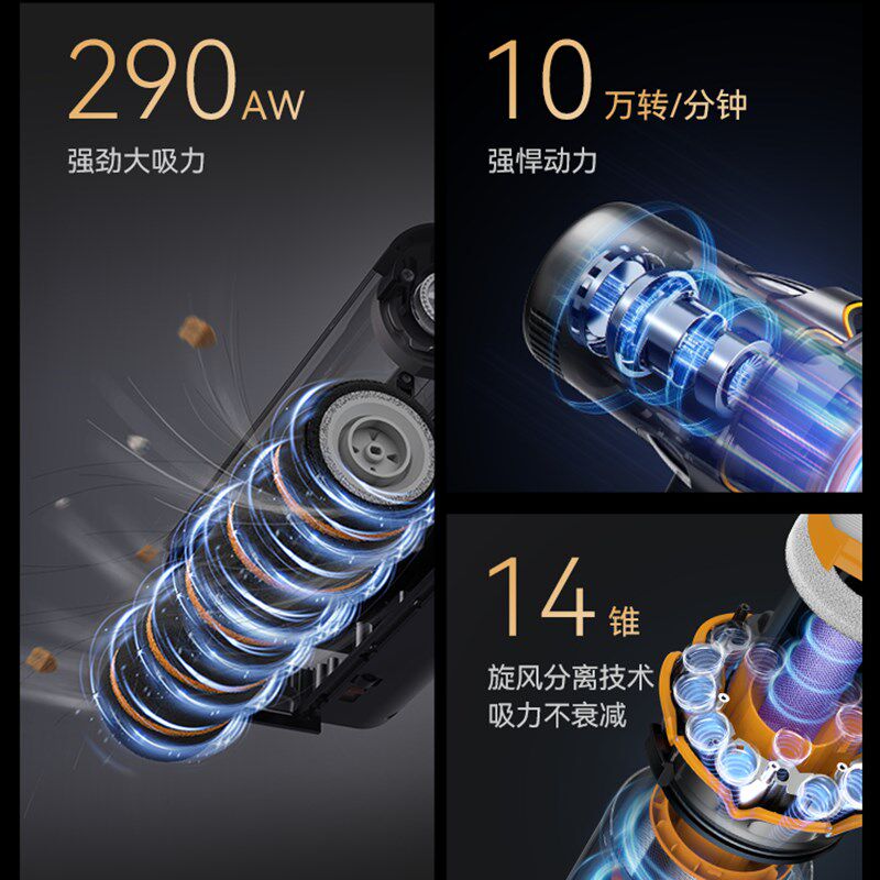 【X%】家尔玛T01qTSttion绿光吸尘器德用无自集尘机