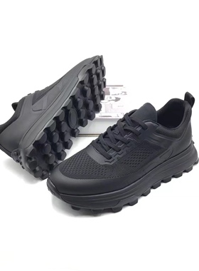 982508春款男鞋飞织鞋薄面透气2024年新款广州鞋轻底耐磨牛皮鞋垫