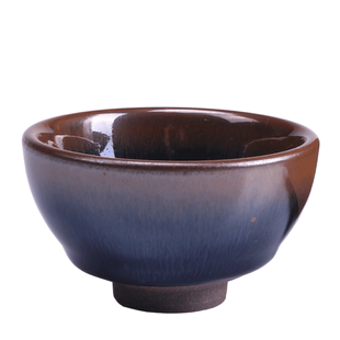 遇林窑 窑变建盏仿宋兔毫盏茶杯手主人杯礼盒