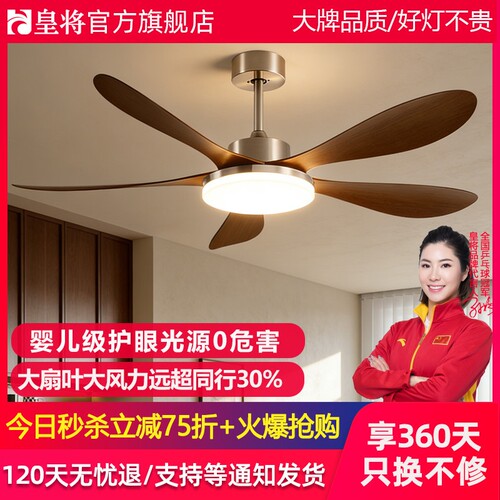 餐厅风扇灯2026新款客厅灯扇一体