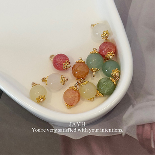 玉石珠扣旗袍汉服唐装 国风新中式 扣子衬衫 开衫 饰扣 Jay 衣服装