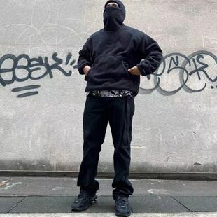 Pullover套头摇粒绒FW22 David Fleece 款 羊羔绒蒙面卫衣 ac经典