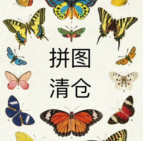进口拼图清仓 多个品牌 galison puzz jour ferie cava