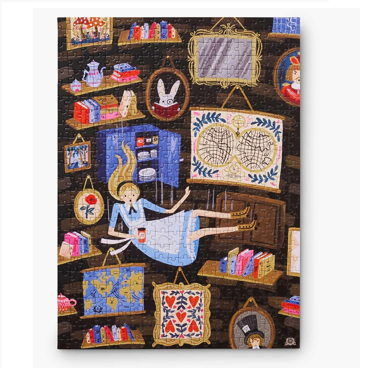 爱丽丝梦游仙境拼图