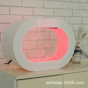 桌面观赏水族水母缸水母生态缸水母专用缸小型一缸多用亚克力鱼缸