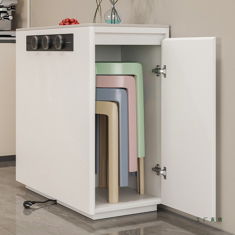 岛台柜单独中岛可移动窄岛台小户型实木岩板倒台柜导台餐桌餐边柜,住宅家具,岛台,淘宝优惠券,粉丝福利购,淘宝优惠卷