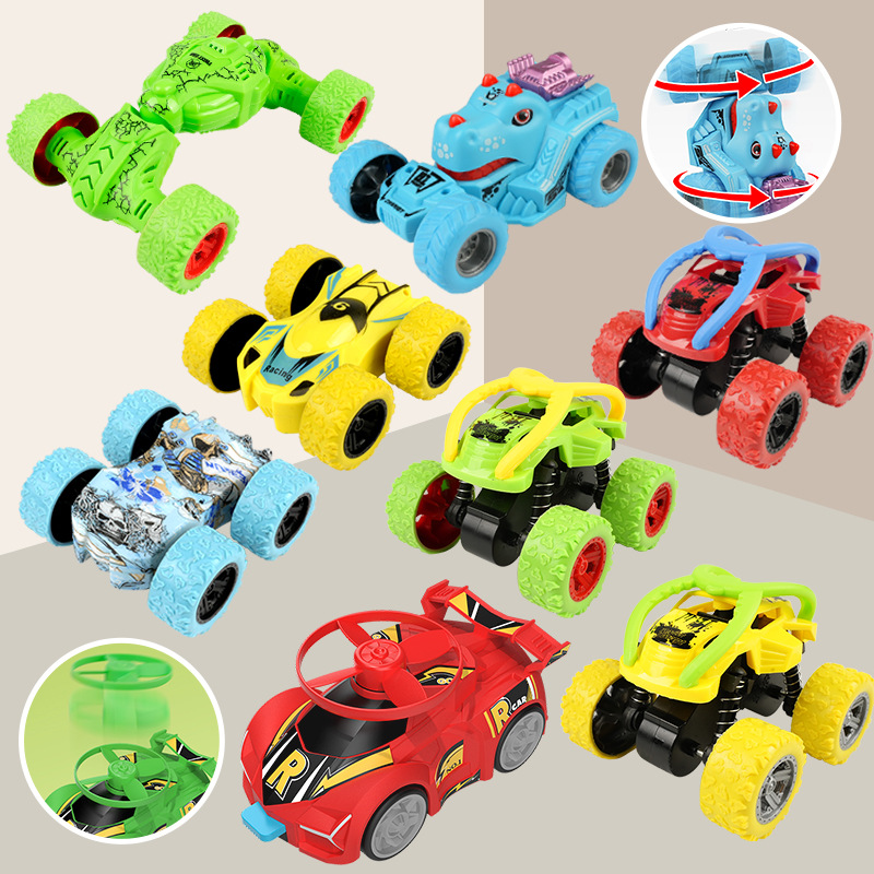 儿童回力车扭变车玩具特技攀爬车