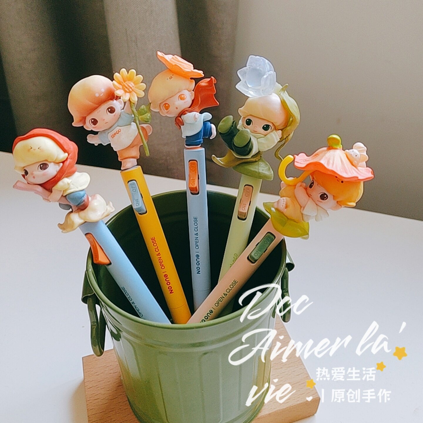 Dimo迪莫萌粒书写中性水笔创意图片