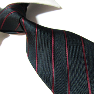 英伦商务手打领带XL344 Towergem超长涤丝领带加长160cm男士 包邮