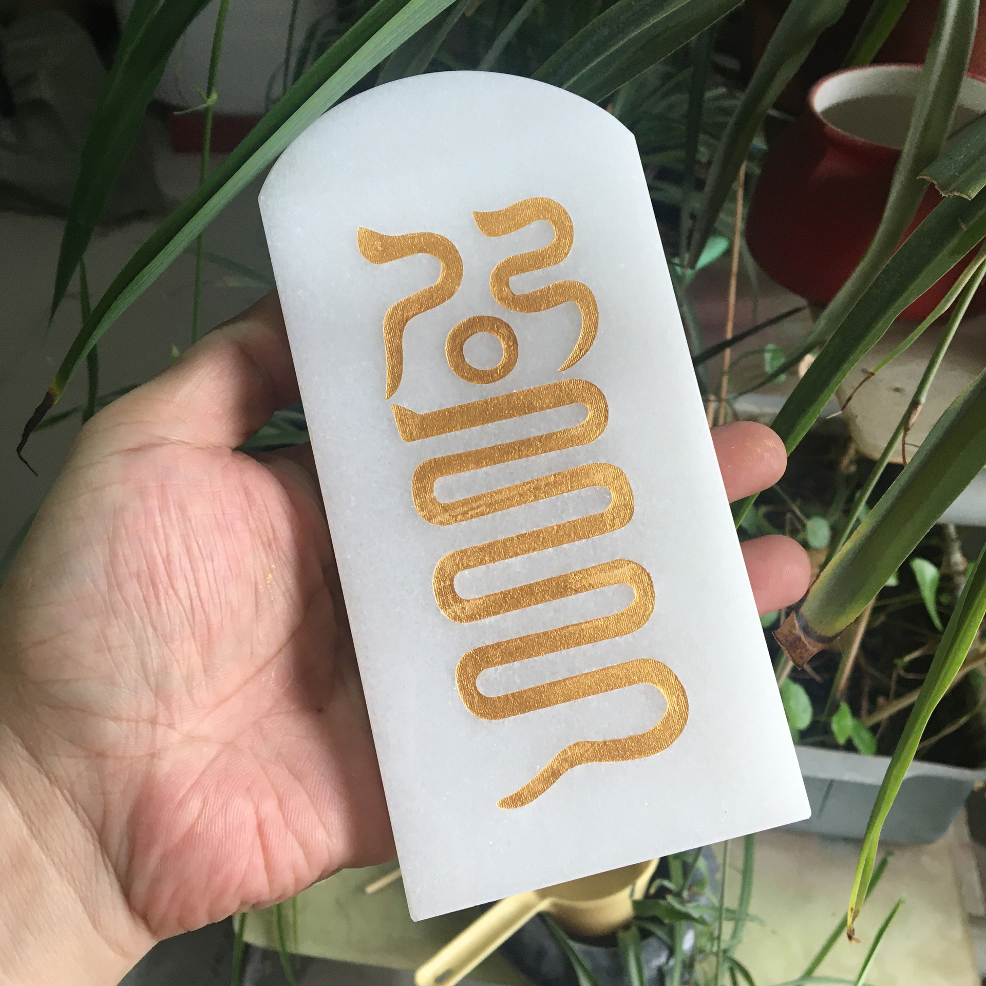 道家用品故宫钦安殿同款正一法器白玉雷火清微派四面刻天一令牌