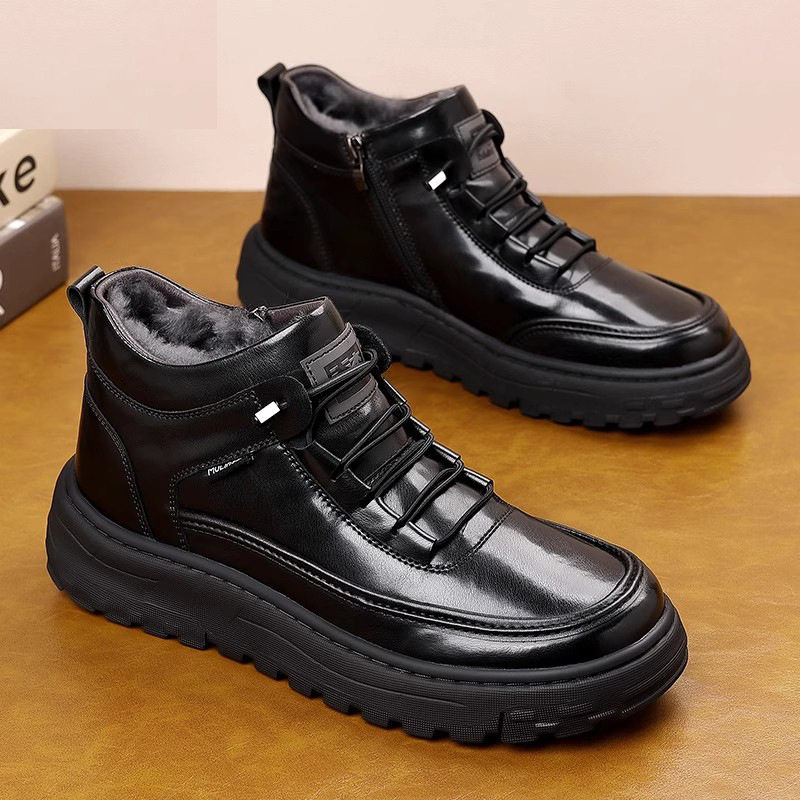 冬季新羊毛皮毛一体棉鞋中邦加厚加绒保暖东北大棉鞋户外休闲男鞋,流行男鞋,时尚休闲鞋,淘宝优惠券,粉丝福利购,淘宝优惠卷