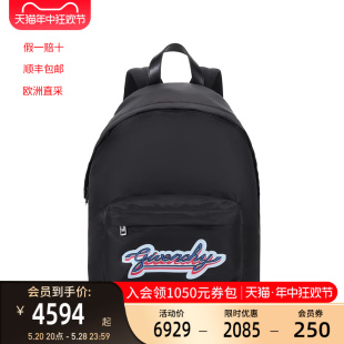 BK500JK12R Givenchy纪梵希男士 织物手提双肩包户外旅行黑色背包