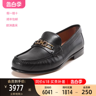 单鞋 皮鞋 MATHIAS系列Gancini乐福鞋 菲拉格慕Ferragamo男士 0753174