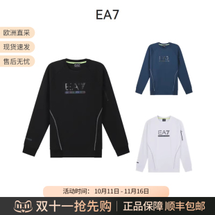男装 6LPM41 圆领长袖 LOGO图案 PJANZ 卫衣运动衫 阿玛尼EA7