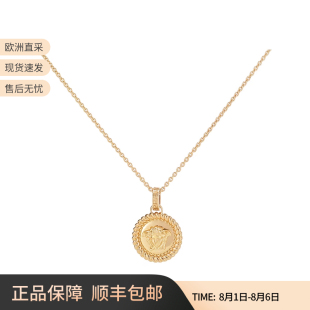 1A00620 范思哲VERSACE 男女中性款 金属美杜莎吊坠项链 1014086