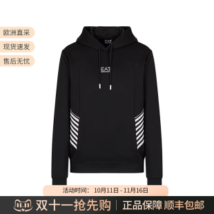 EA7早春新品 LOGO图案6LPM03 男装 卫衣运动衫 PJ16Z 连帽长袖 阿玛尼