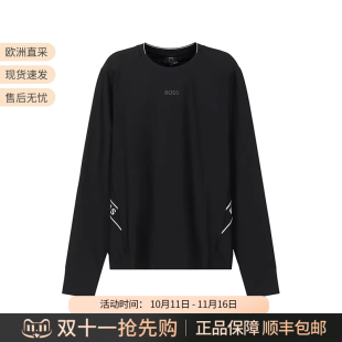 修身 版 卫衣LOGO图案 BOSS 50463007 男装 男士 运动衫 HUGO 圆领长袖