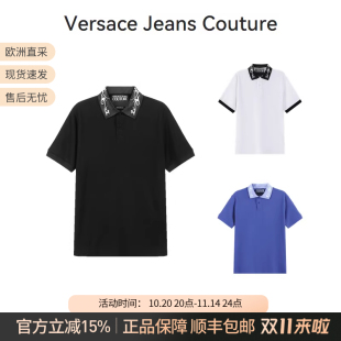 76GAGT08 范思哲VJC POLO衫 LOGO提花饰条休闲短袖 CJ01T 男士