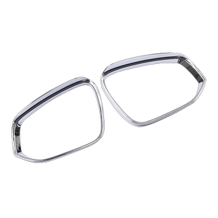适用于丰田汉兰达陆放锋兰达锐放荣放威兰达电镀后视镜雨眉框改装
