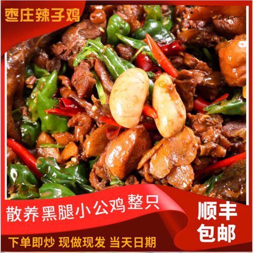 枣庄辣子鸡滕州辣子鸡真空包装顺丰包邮单锅单炒即食方便菜临沂