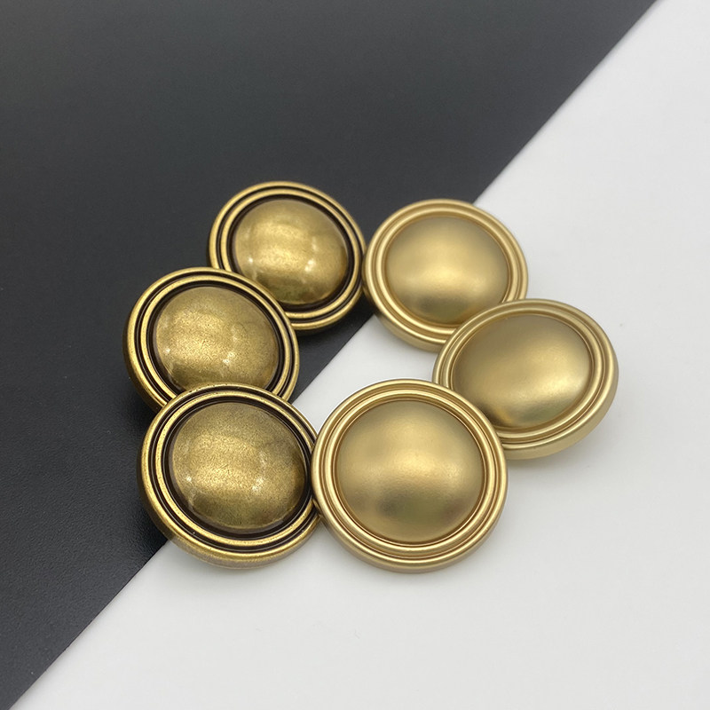 金色时尚上衣毛衣西装扣子钮扣金属圆形弧面男女衣服外套大衣纽扣,居家布艺,纽扣,淘宝优惠券,粉丝福利购,淘宝优惠卷