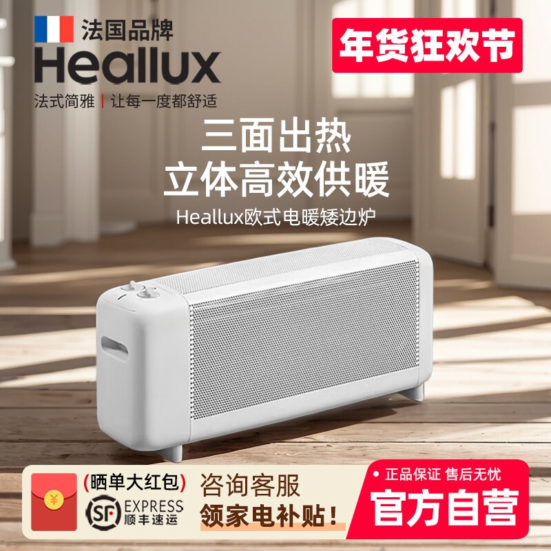 法国取暖器电热烤火炉暖风机家用