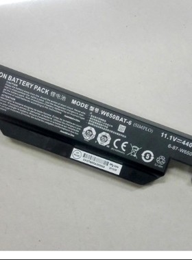 全新原装神舟 k650d K570N W650BAT-6 K710C K610C K590C-I3电池