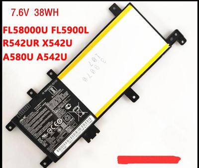原装华硕FL5900L FL8000 A580U R452U V587U X580U C21N1634 电池