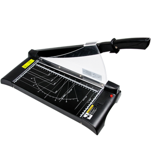 裁纸刀切纸刀可得优A4纸张裁刀碳钢滚刀滑动切纸机红外激光定位铁裁纸机切割照片相片铜版纸多功能手动裁剪器