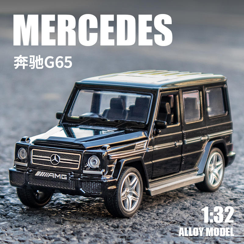 新款 盒装建元:越野车声光合金小汽车模型玩具火车/摩托/汽车模型