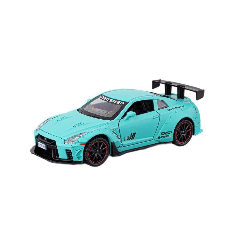 新款 1:32妮桑GTR战神合金汽车模型仿真跑车收藏摆件儿童玩具礼物,模玩/动漫/周边/娃圈三坑/桌游,火车/摩托/汽车模型,淘宝优惠券,粉丝福利购,淘宝优惠卷