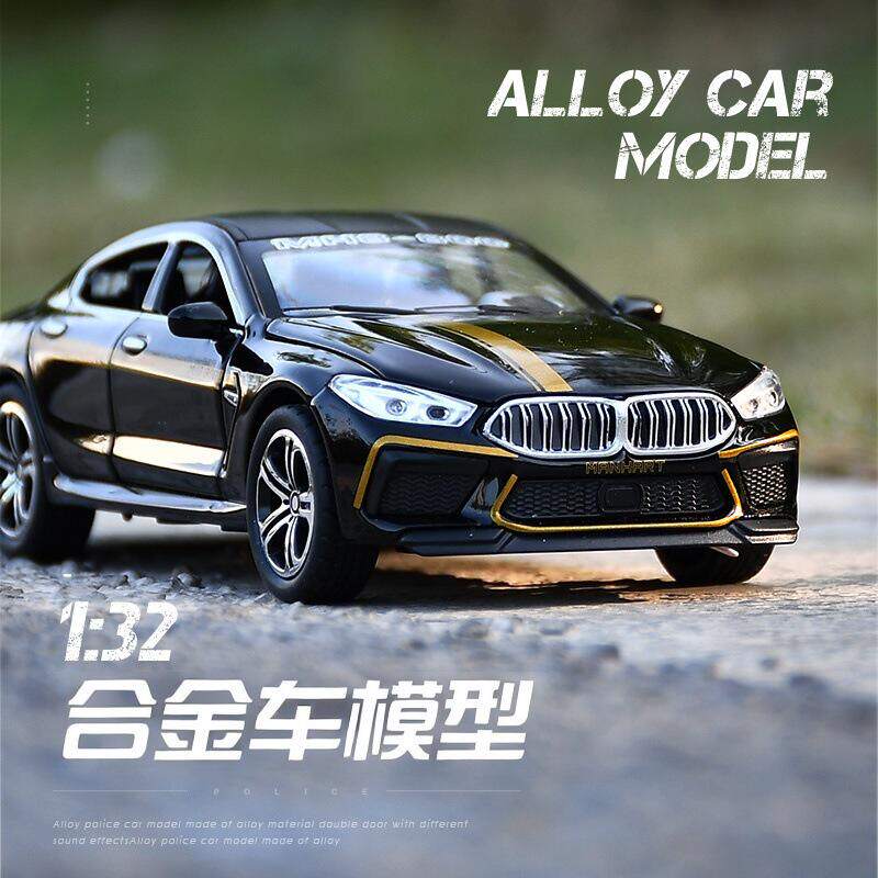新款 量大从优驰美盒装1:32仿真儿童声光M8合金汽车模型玩具