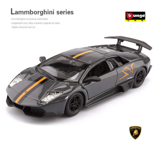 新款 1:24仿真合金汽型兰博LP670-4跑车车模玩具礼品摆件