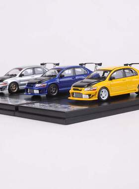 新款 Fast Speed 1:64蓝瑟Lancer EVO VII仿真合金汽车模型收藏