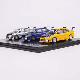 新款 Fast Speed 1:64蓝瑟Lancer EVO VII仿真合金汽车模型收藏