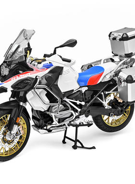 1:6宝玛水鸟GS1250AD合金摩托车模型喷雾声光大男孩玩具新年礼物