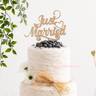 木质婚礼蛋糕插牌蛋糕插牌