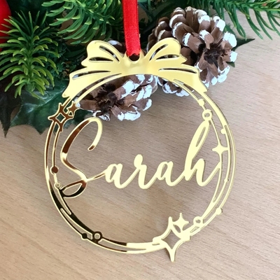 Personalized Christmas Ornaments定制名字圣诞挂饰圣诞树装饰牌