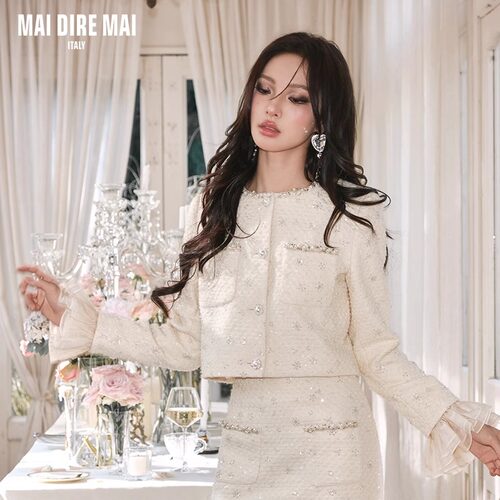MAIDIREMAI24冬季外套长裙套装